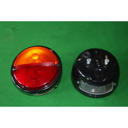 Svetlo zadné, 2 - dielne, kovové s osvetlením ŠPZ