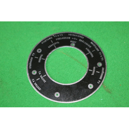 Štítok rozkladania mostu