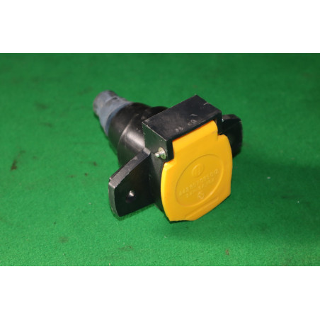 Zásuvka 7-pólová EURO čierno-žltá