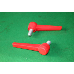 Upínacia páčka červená so skrutkou M12