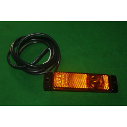 Svetlo pozičné bočné s odrazkou oranžová, LED, 12V|24V