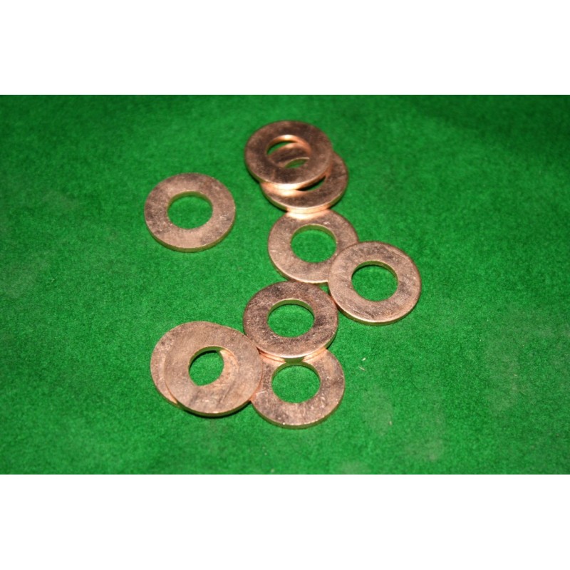 Podložka trysky CU 10x21x2 mm