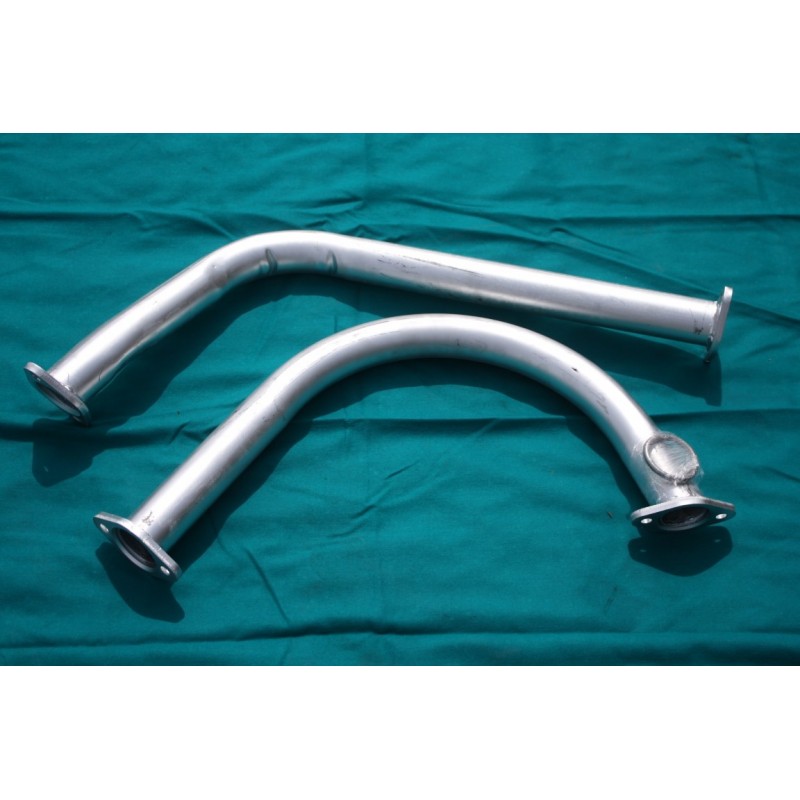 Výfuková trubka pravá - dlhšia delená T-148