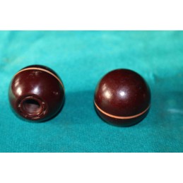 Guľa do páky M12 / D40 Hnedá