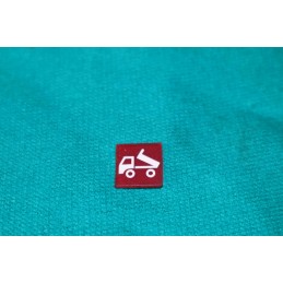 Symbol sklápania korby červený Tatra Euro