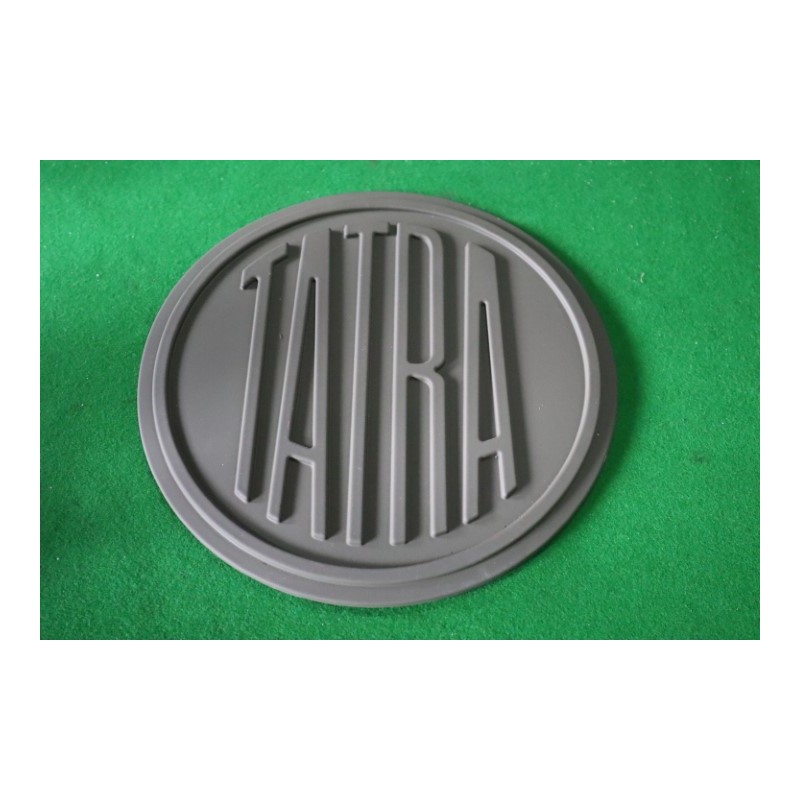 Nápis Tatra kruhový Terno kovový zelený