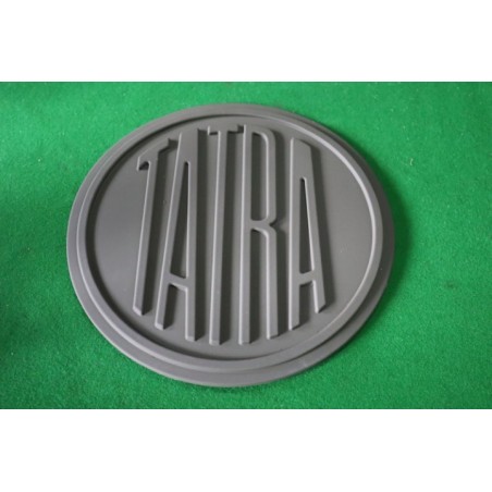 Nápis Tatra kruhový Terno kovový zelený