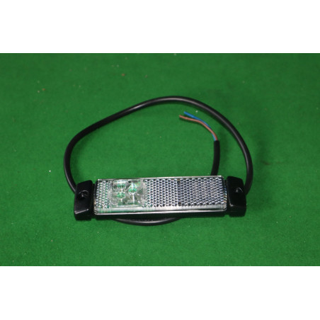 Predné obrysové svetlo LED biele s káblom 30cm