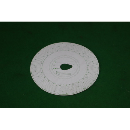 Tachografový kotúč KIENZLE 100 Km/h sada 100 ks