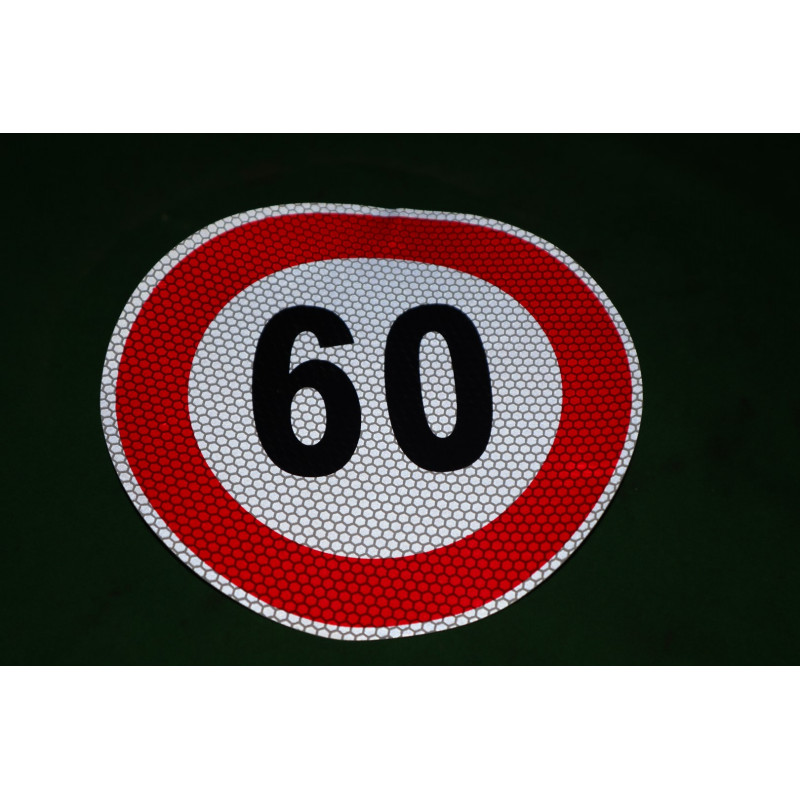 Nálepka konštrukčná rýchl. 60