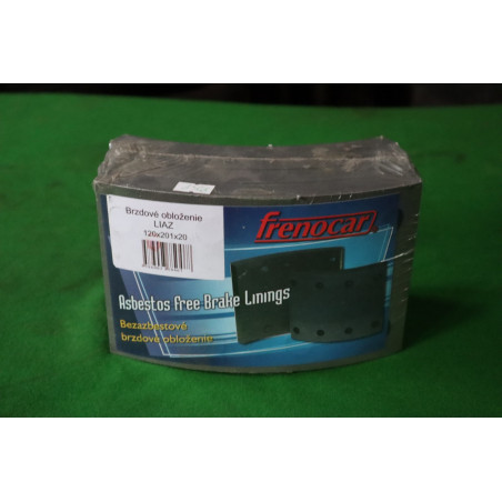 Brzdové obloženie vŕtané Liaz 120x201x20