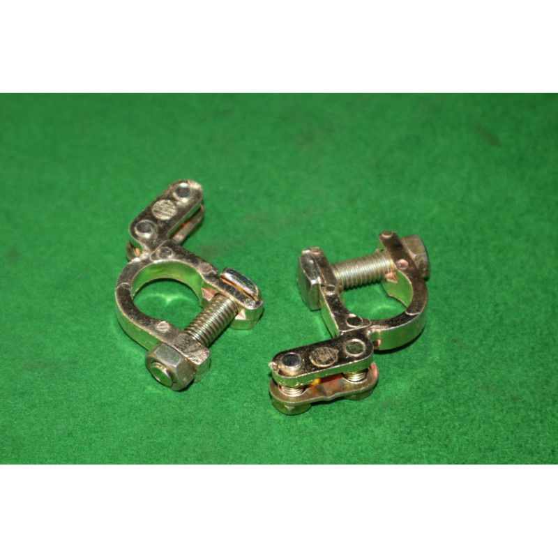 Svorka baterie - mosadz  AKU kovová CR -