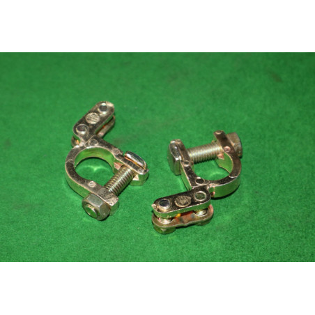 Svorka baterie - mosadz  AKU kovová CR -