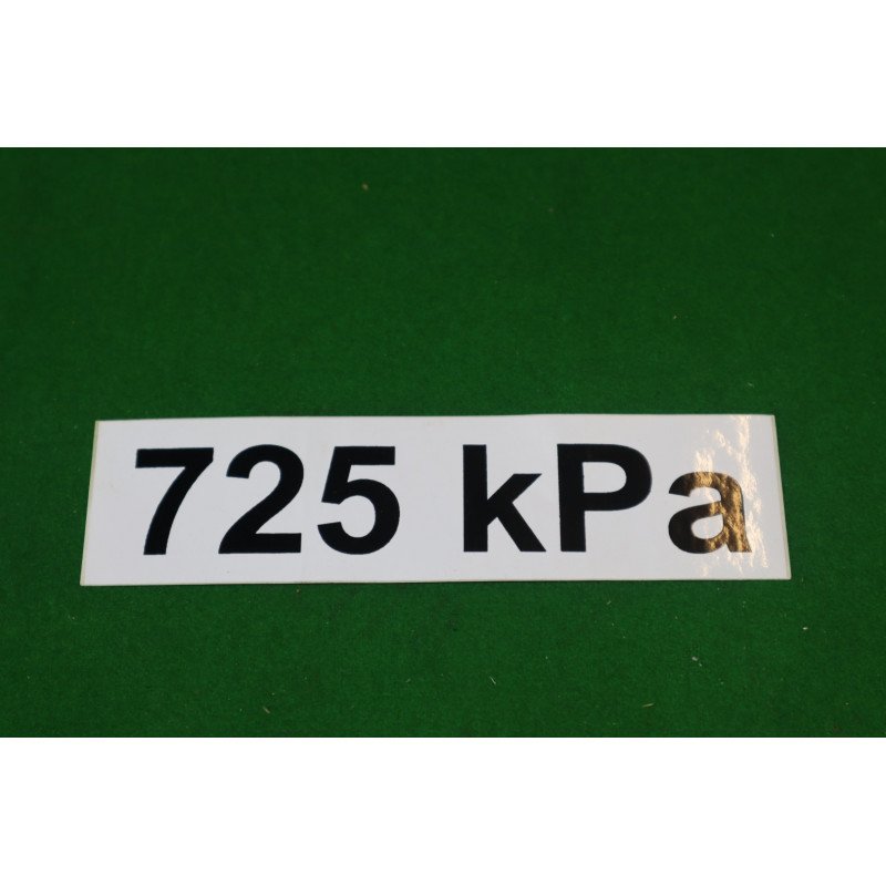 Nálepka tlaku 725