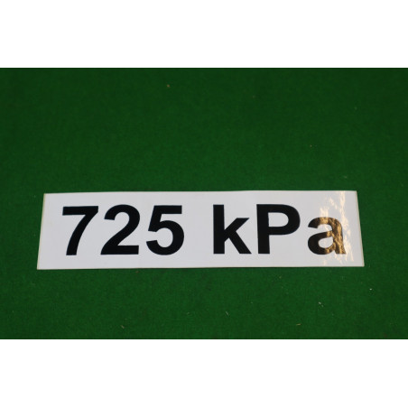 Nálepka tlaku 725