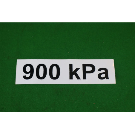 Nálepka tlaku 900 kPa