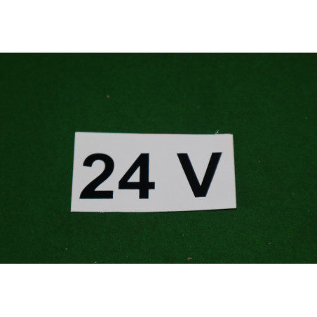 Nálepka 24V