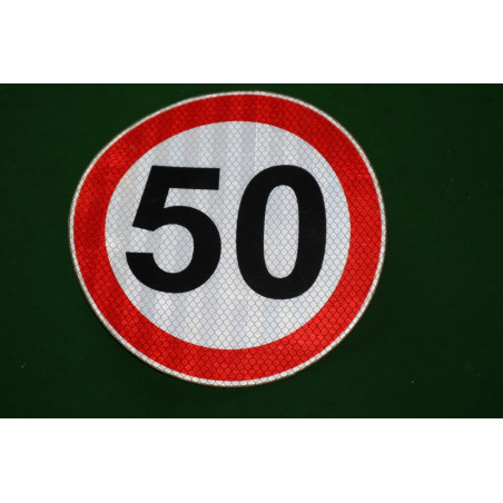 Nálepka konštrukčná rýchl. 50 Km