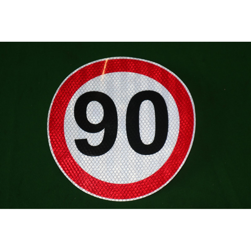Nálepka konštrukčná rýchl. 90 KM