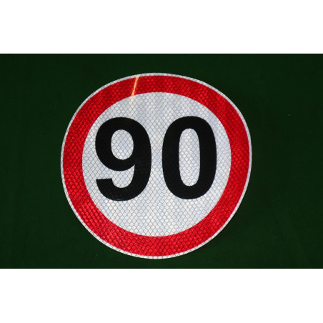 Nálepka konštrukčná rýchl. 90 KM