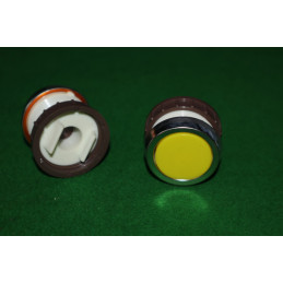 Ovládacia hlavica T6h žltá stláčacia presvetlená